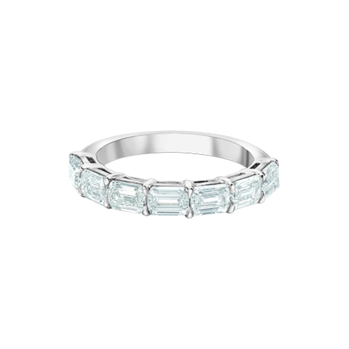 Jonc Semi-Éternité Diamants Laboratoire