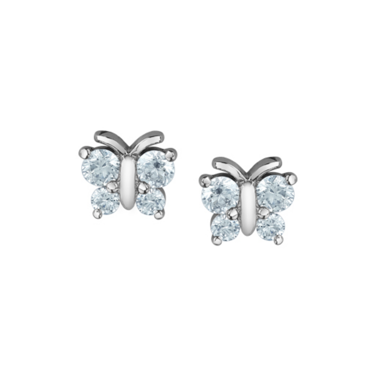Boucles Papillons Diamants Laboratoire