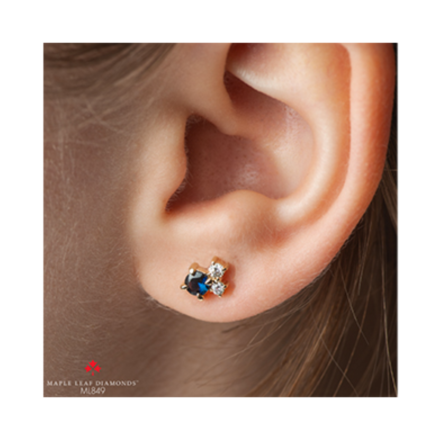 Boucles Saphirs Diamants