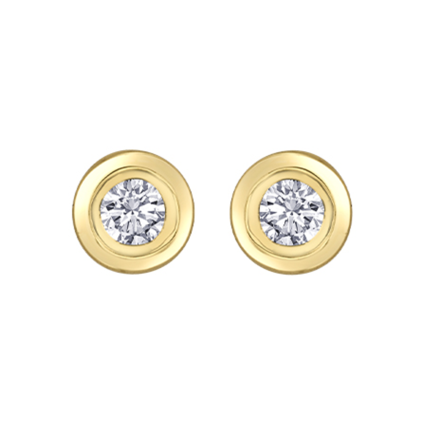 Boucles Solitaire Diamants