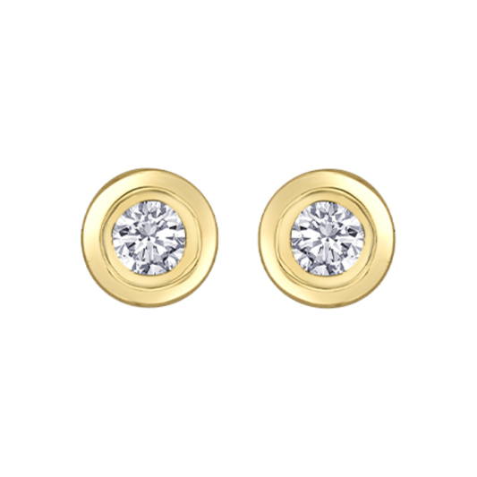 Boucles Solitaire Diamants