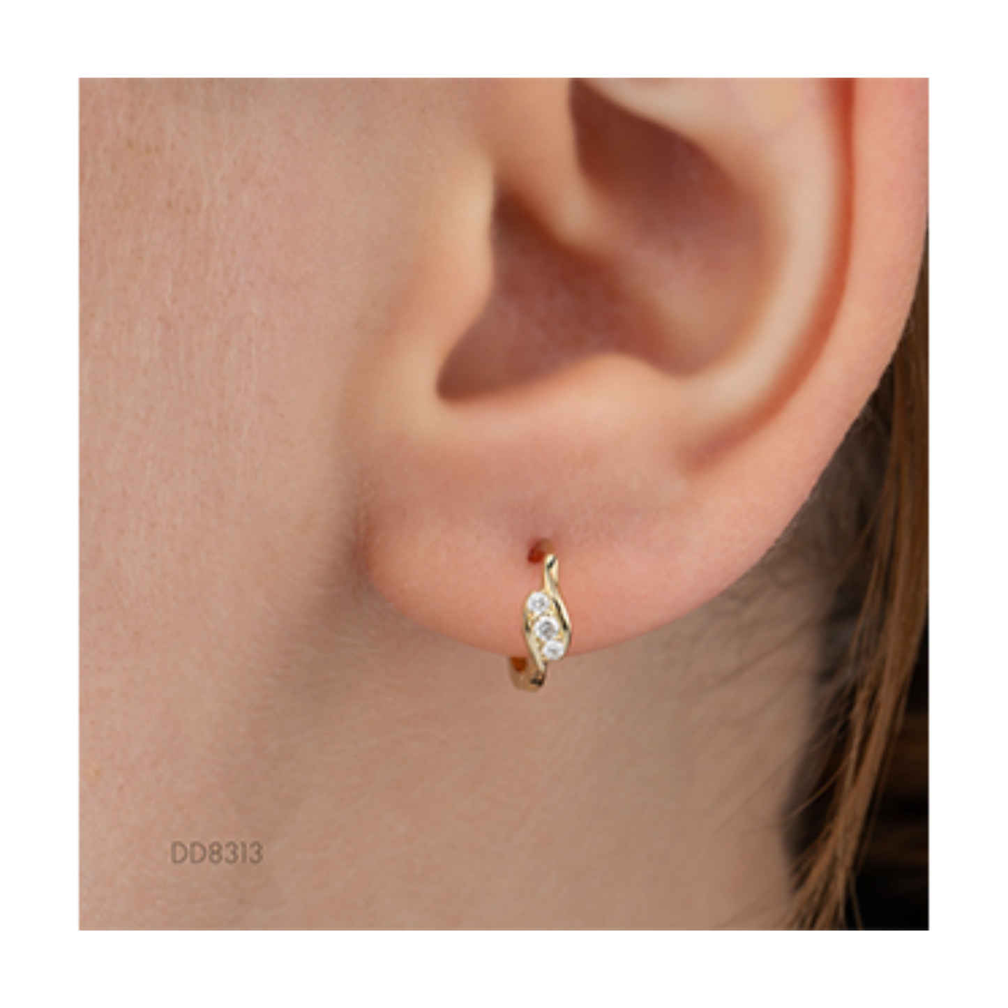 Boucles Huggies Diamants