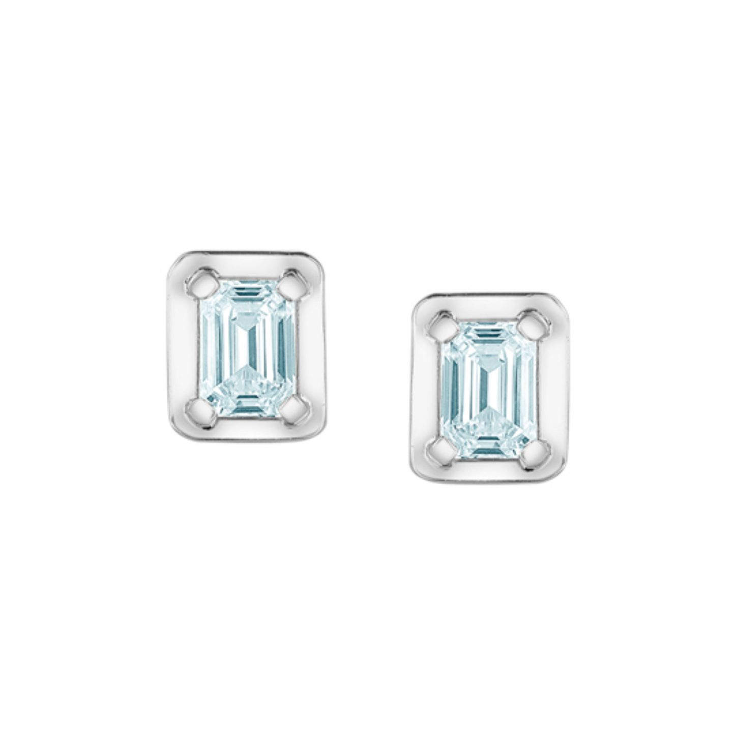 Boucles Diamants Laboratoire Solitaire
