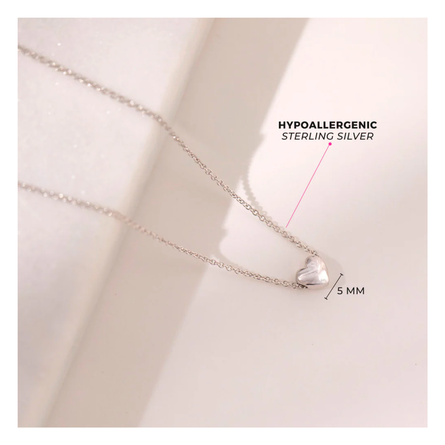 Collier Coeur Enfants