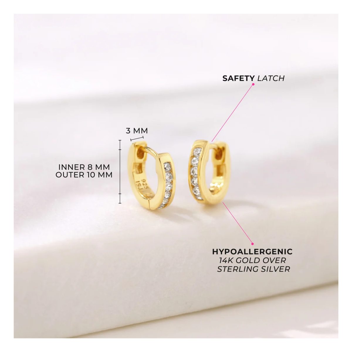 Boucles Huggies Enfants