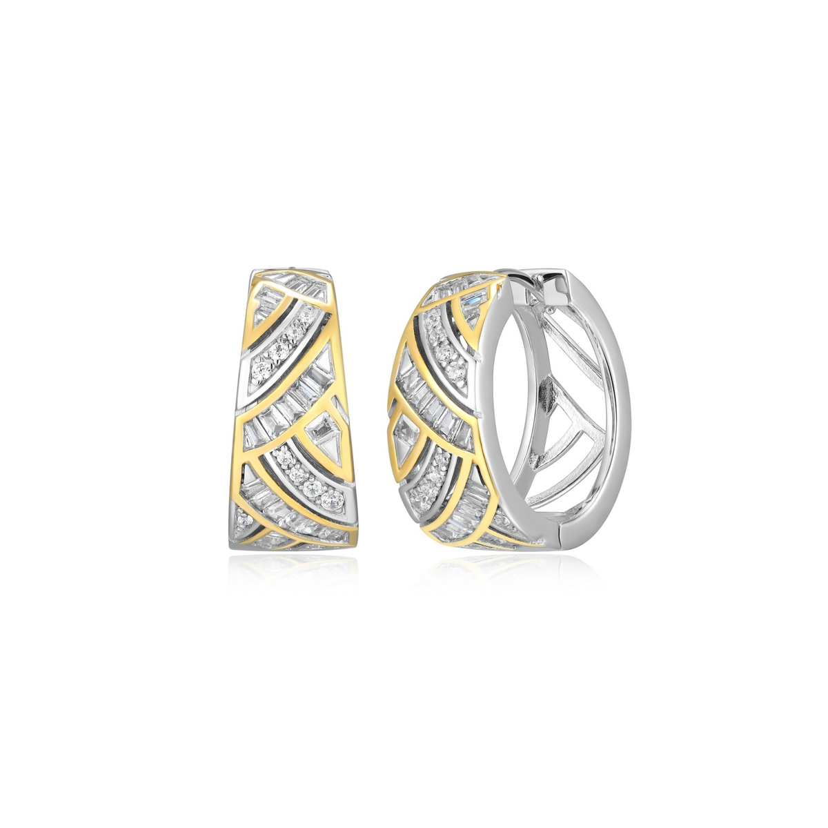 Boucles Huggies BAGUETTE