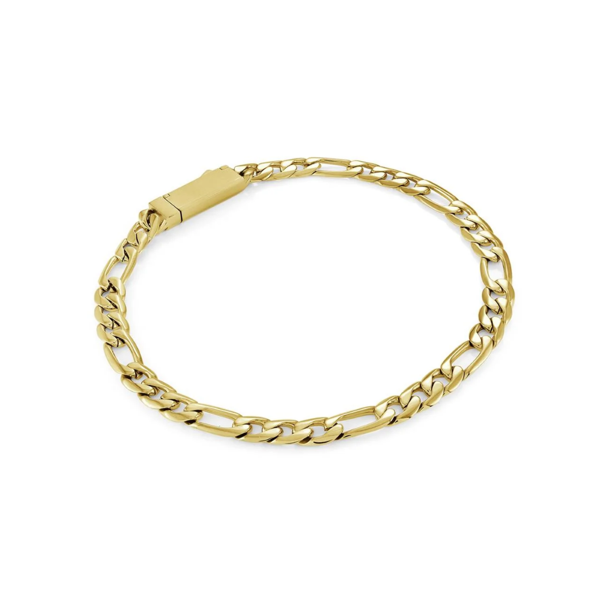 Bracelet Figaro Acier Inoxydable