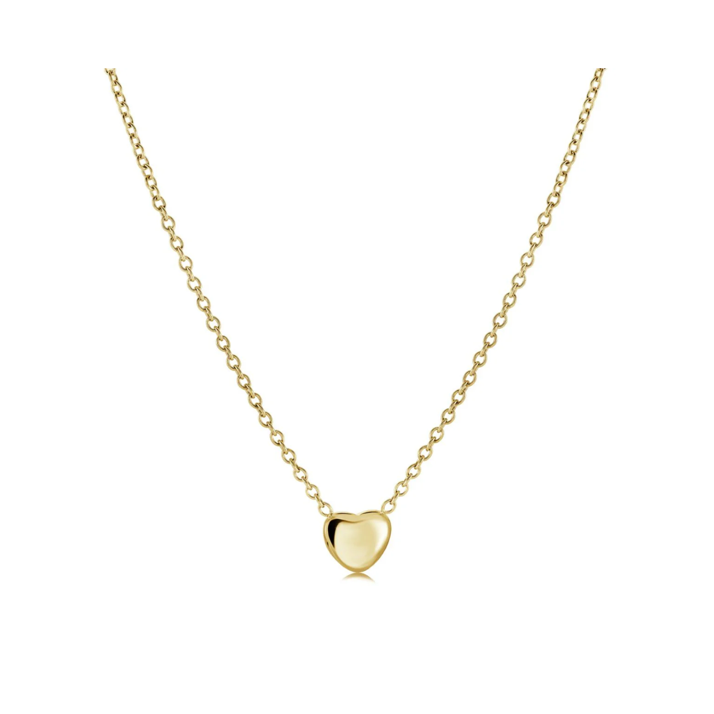 Collier Acier Inoxydable Coeur