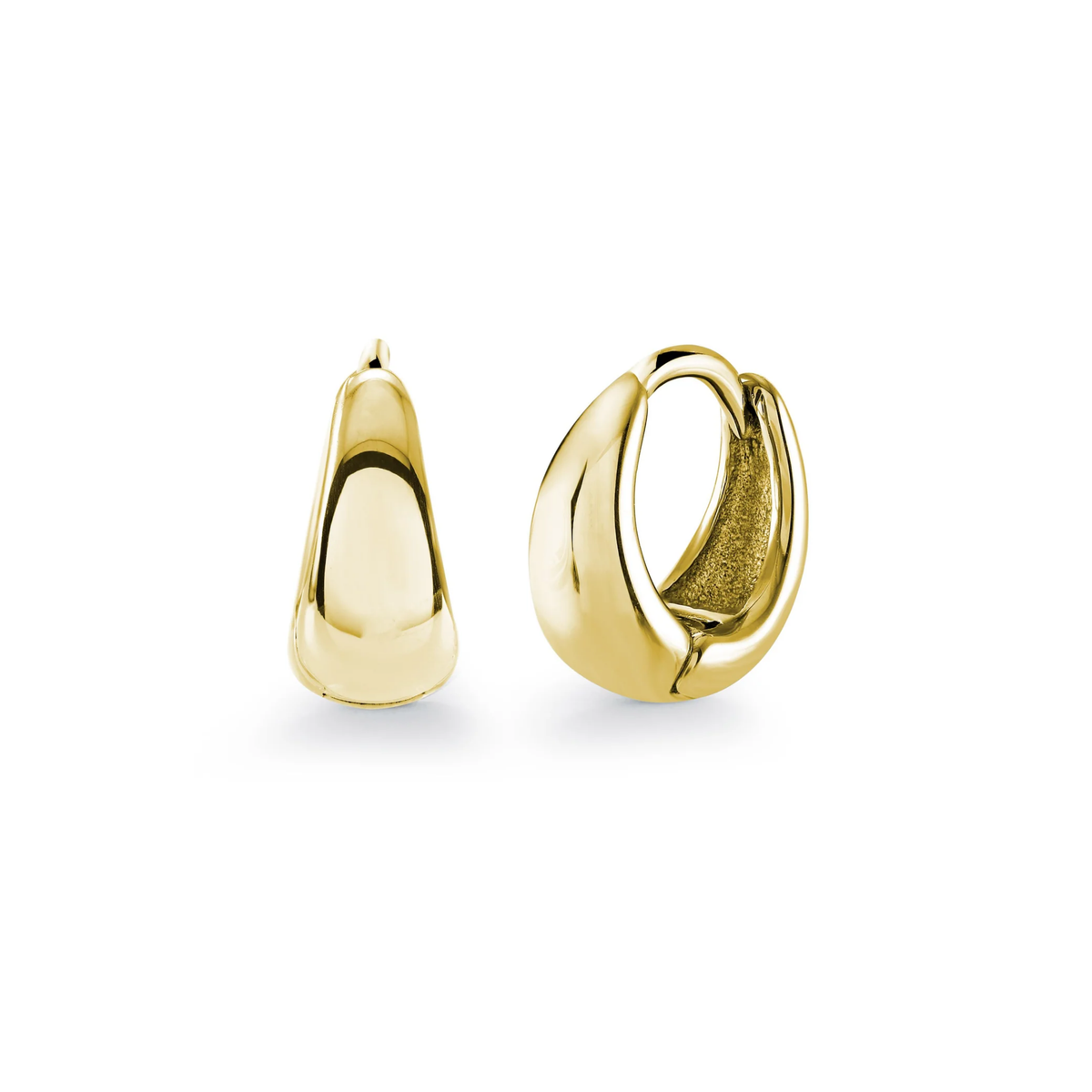Boucles Huggies 10mm Acier Veloria Mini