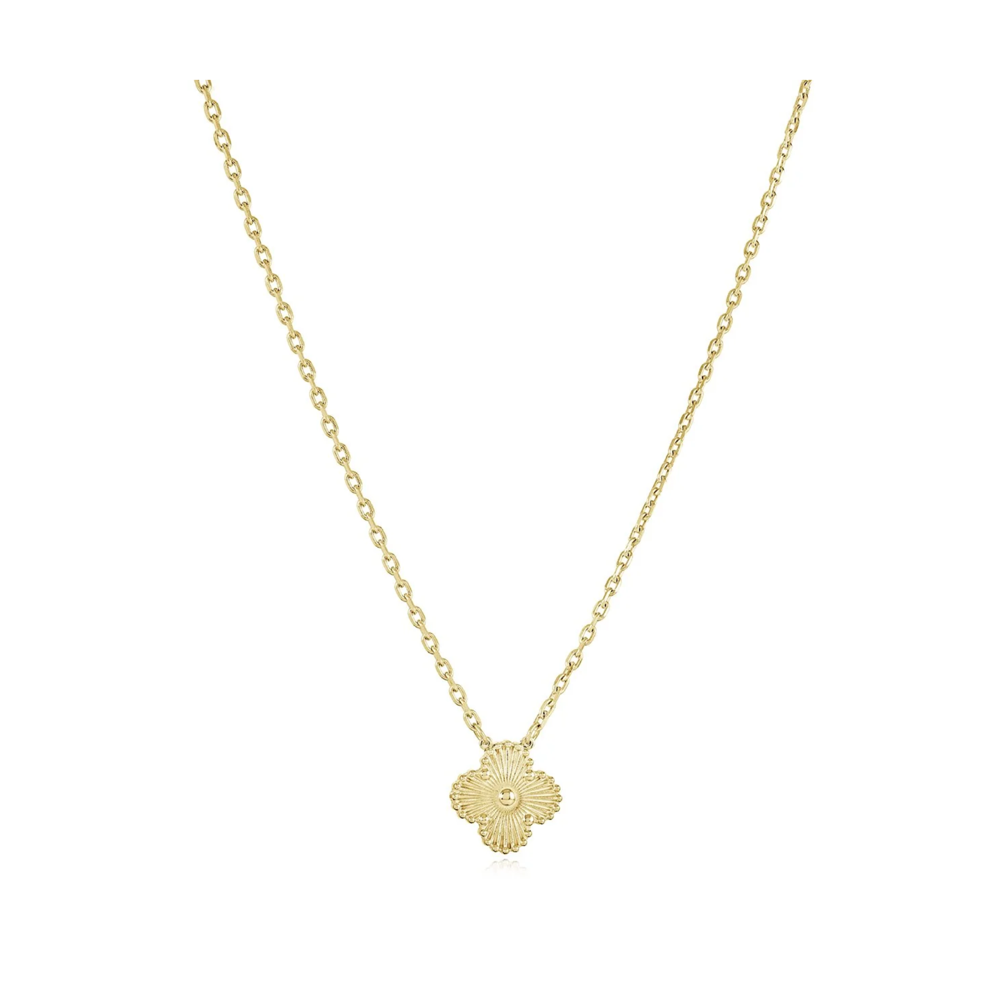 Collier Trèfle Acier Inoxydable
