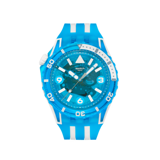 Montre Swatch Scubaqua Blue Fire