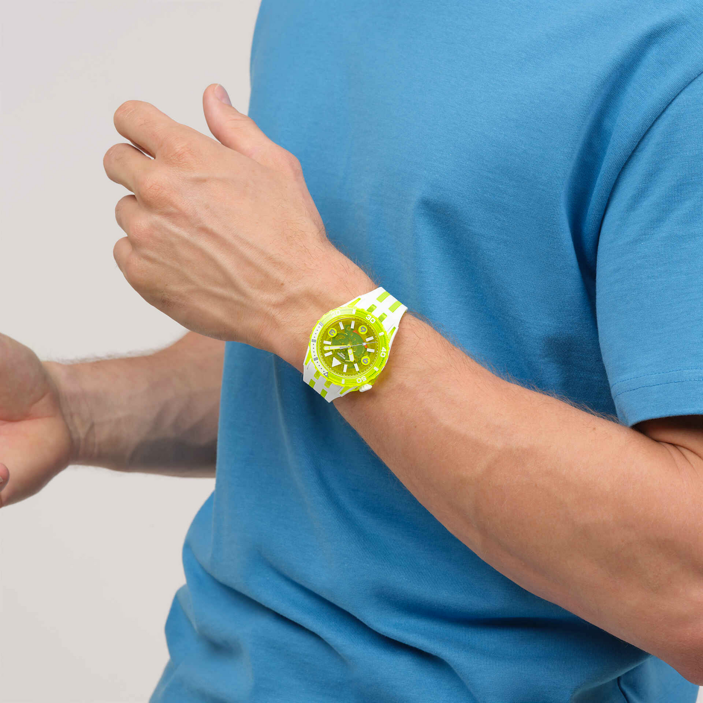 Montre Swatch Scubaqua Egg Yolk