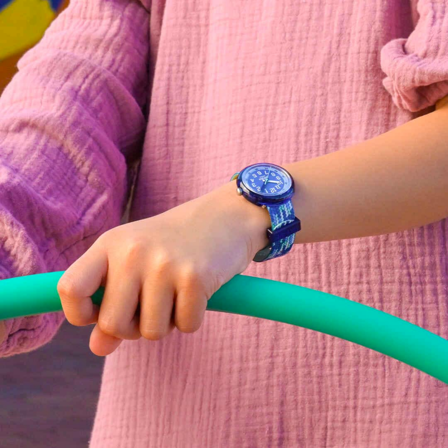 Montre FLIK FLAK Braid in Blue