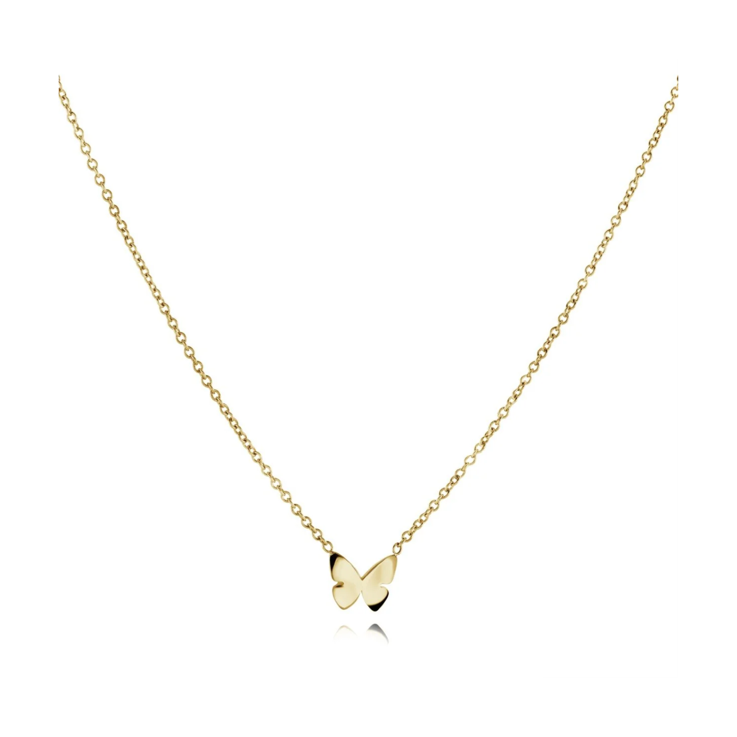 Collier Papillon Acier Veloria Mini