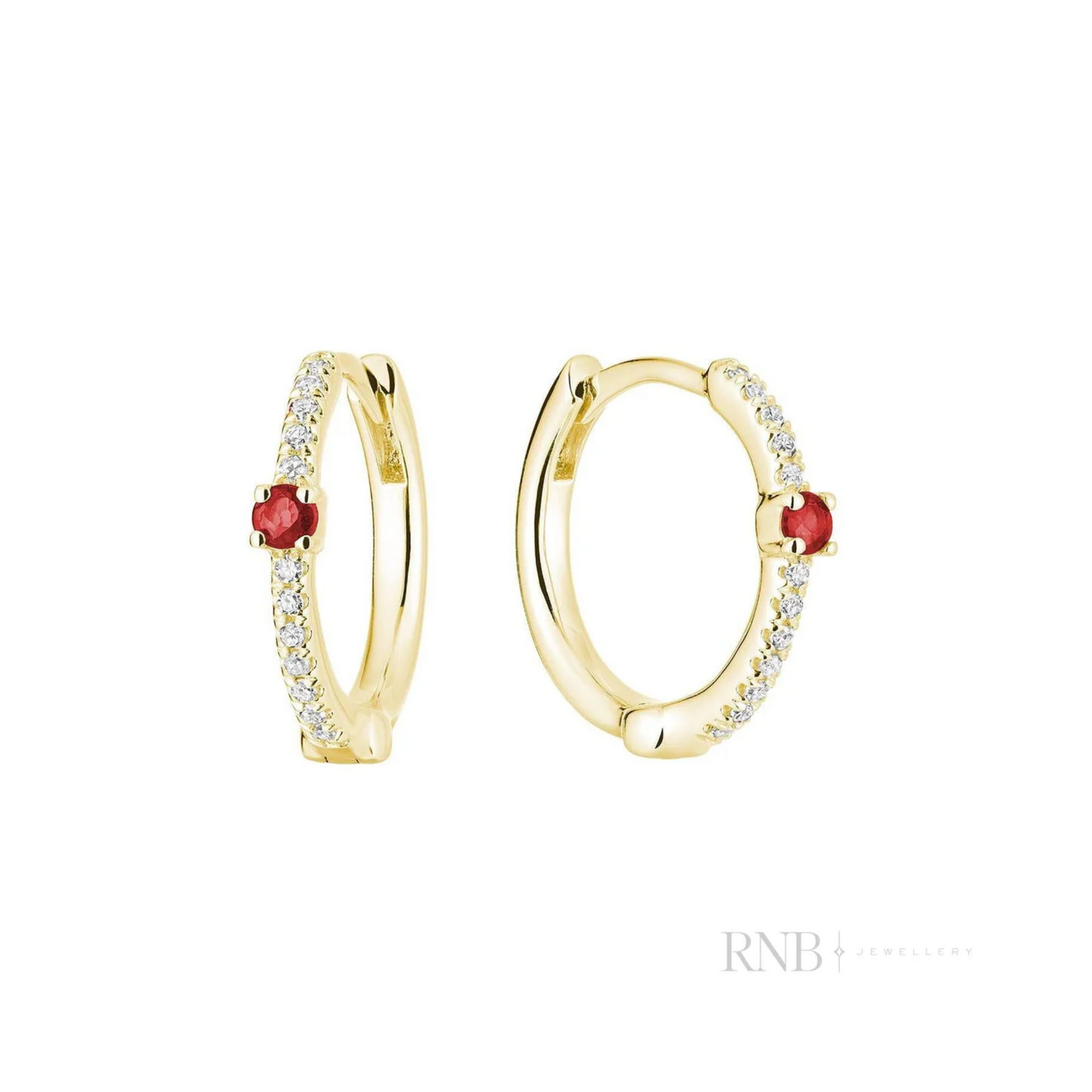 Boucles Huggies Diamants