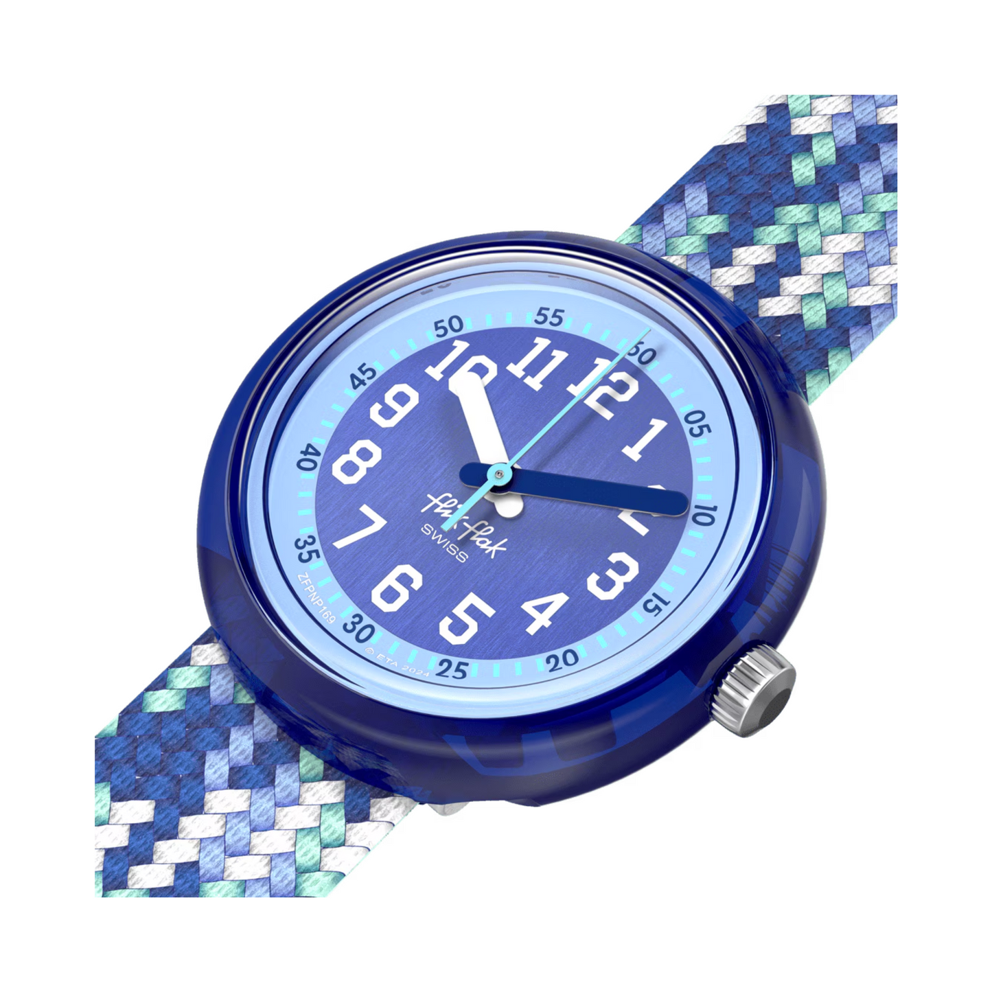 Montre FLIK FLAK Braid in Blue
