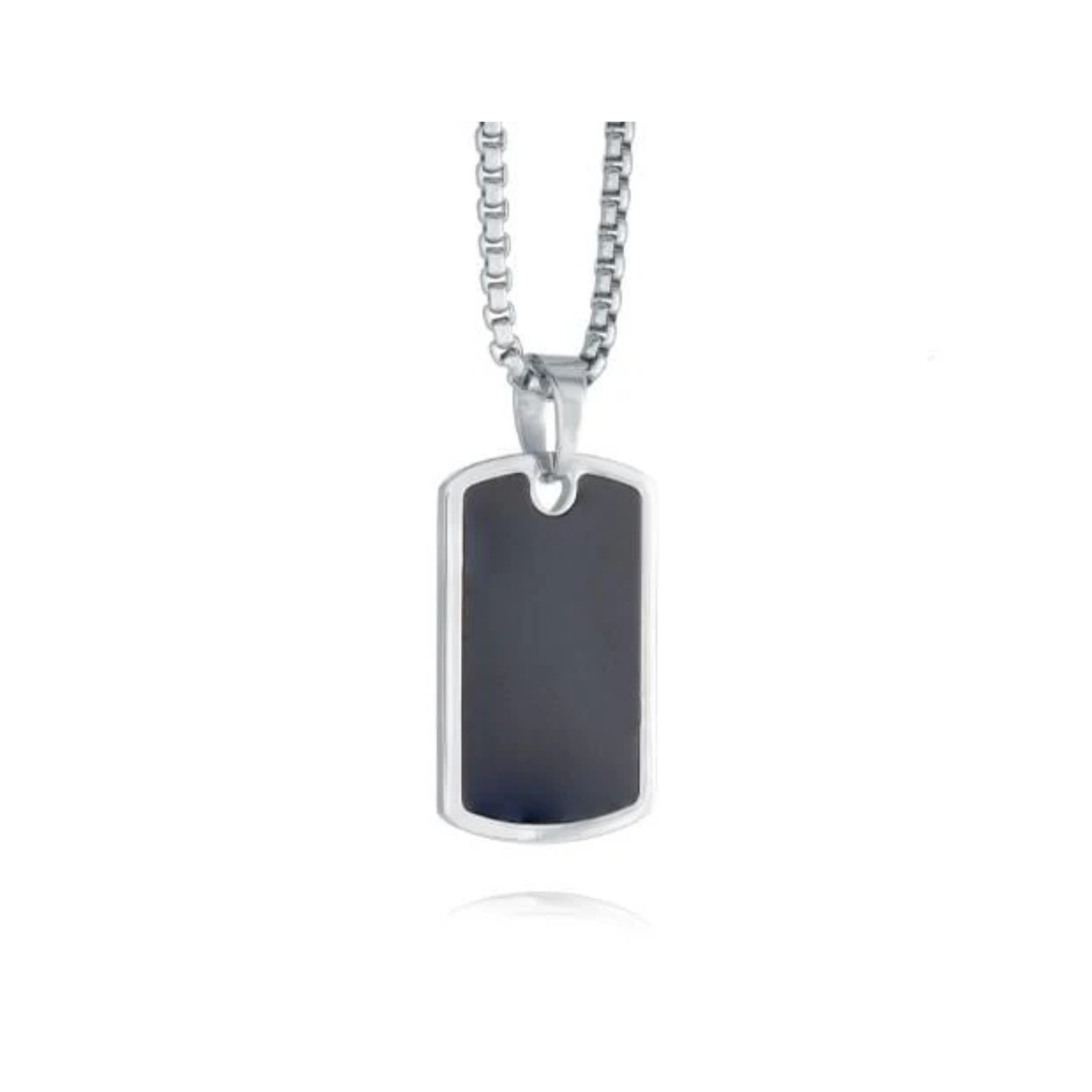 Collier Dogtag Acier