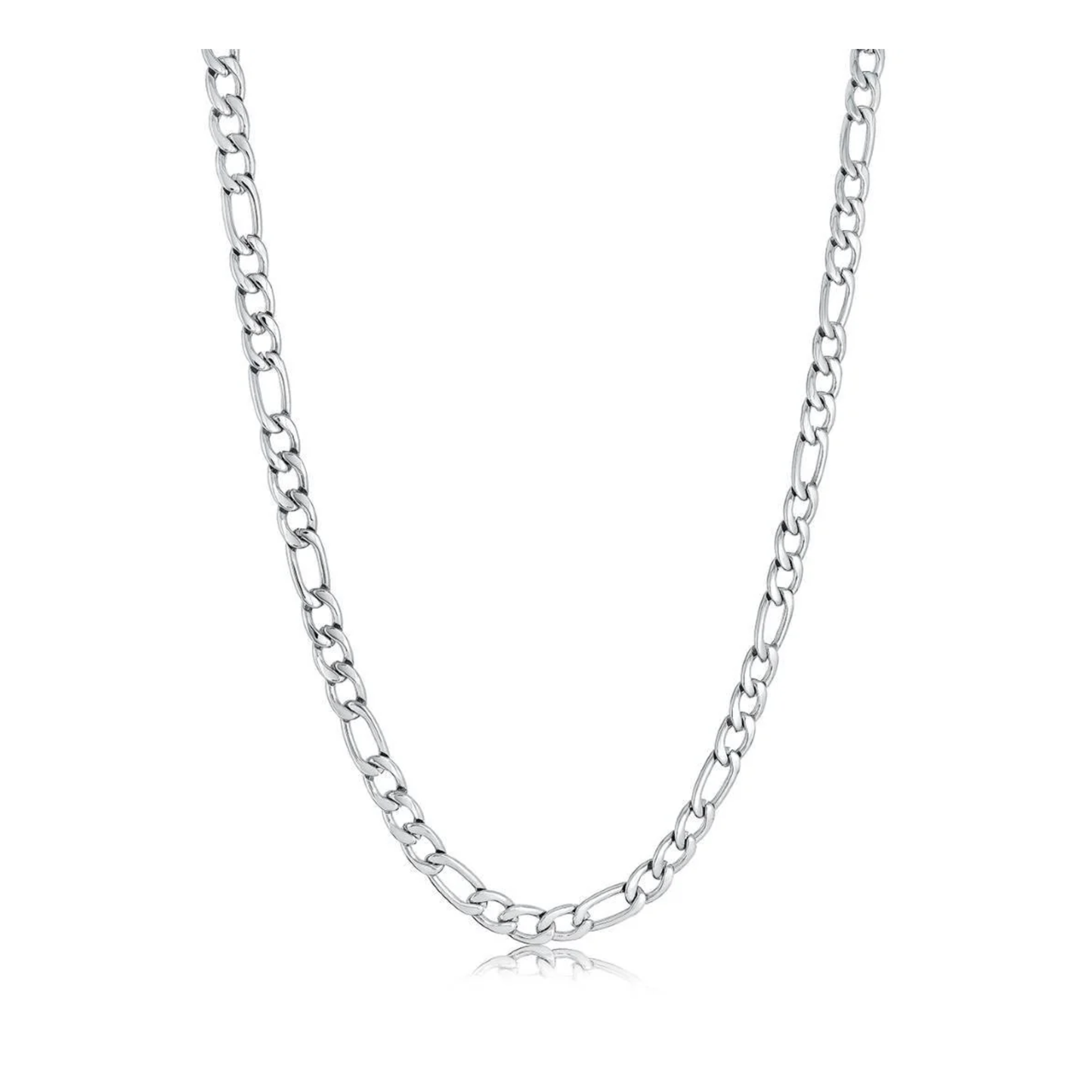 Chaîne Acier Inoxydable Figaro 6mm