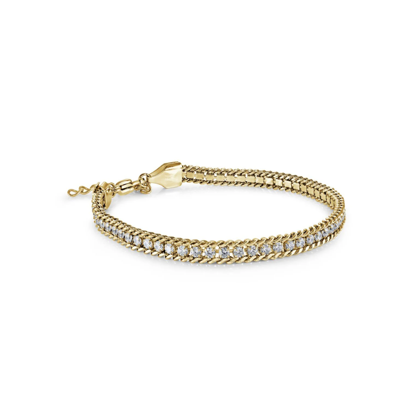 Bracelet Tennis Acier Inoxydable