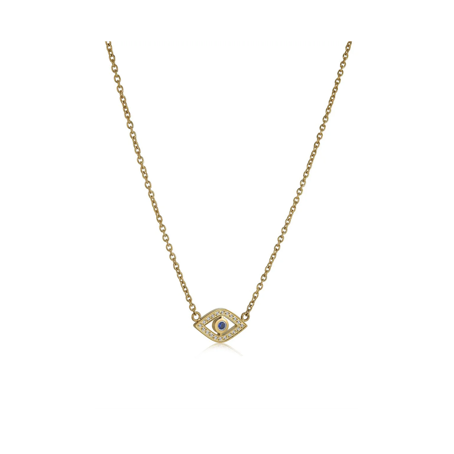 Collier 'Evil Eye' Acier Inoxydable