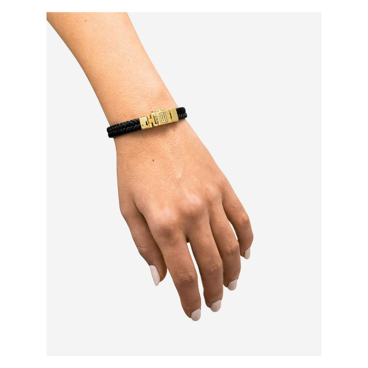 Bracelet Cuir Barbara Black Vermeil 138 BL