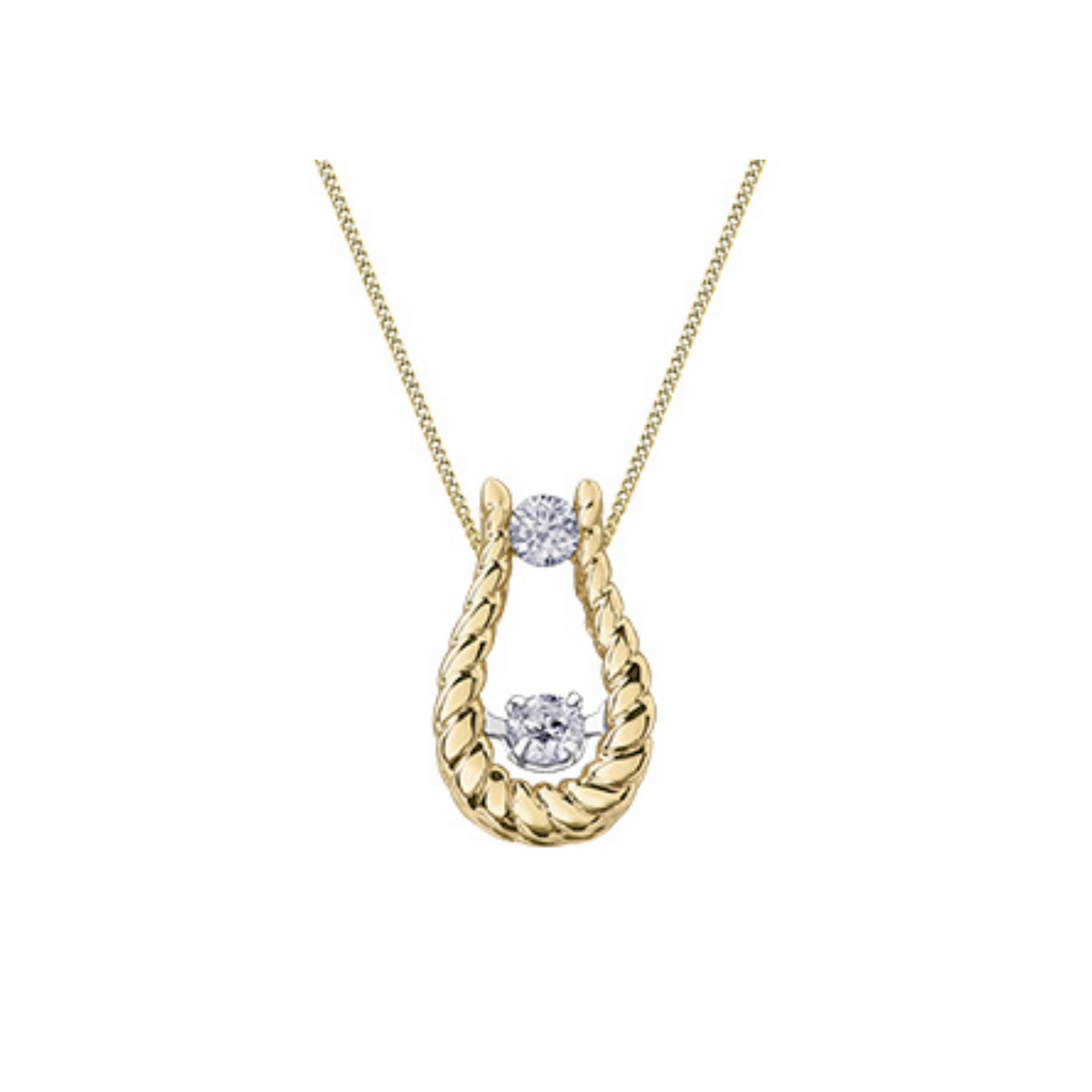 Pendentif Diamant Pulse