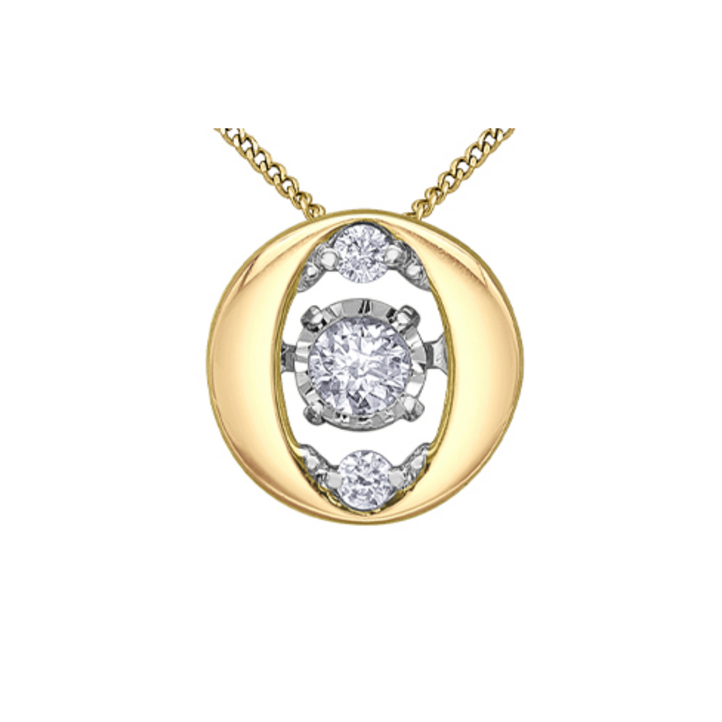 Pendentif Diamant Pulse