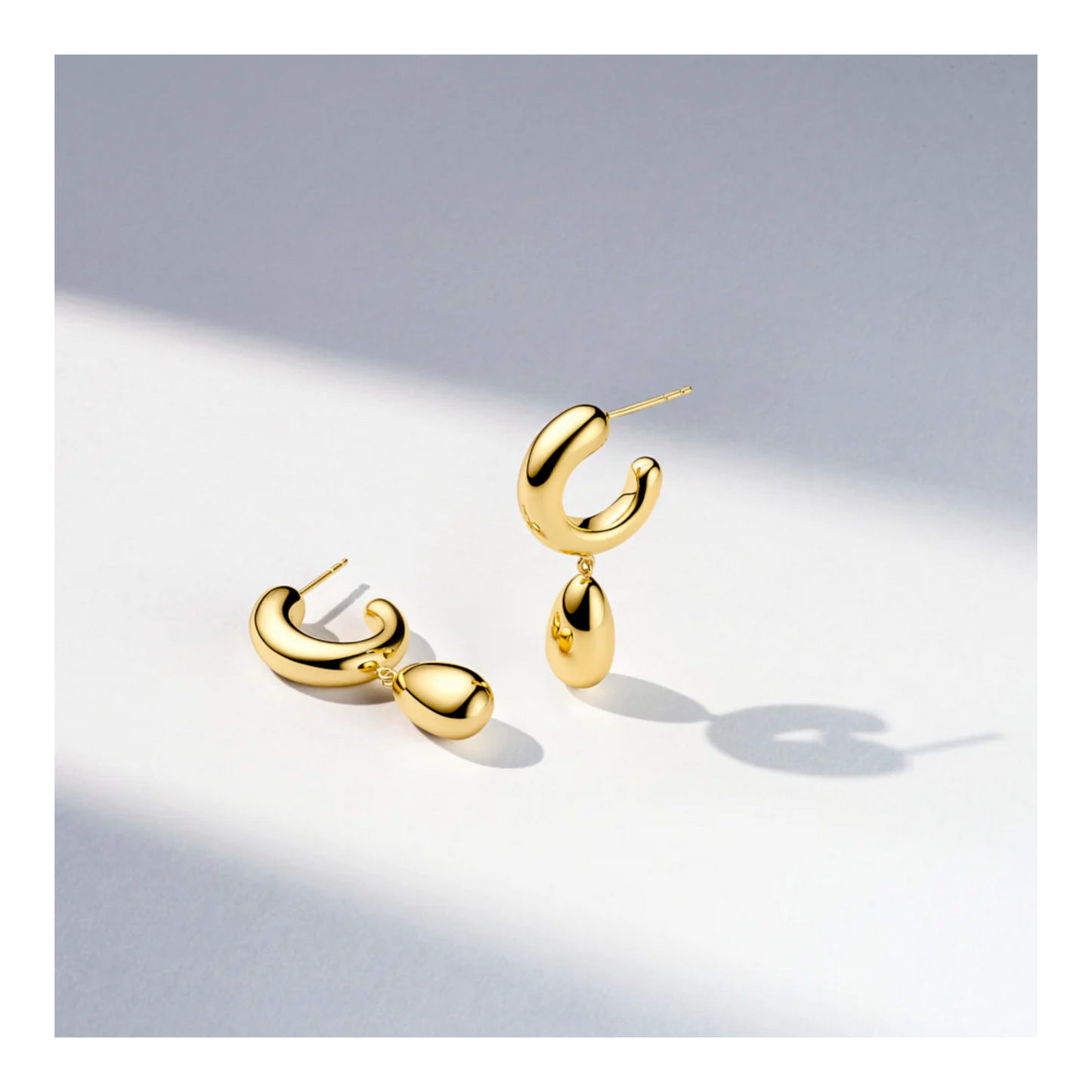Boucles Anneaux Goccia Pendolo Pianura