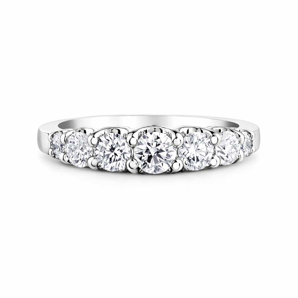 Bague Diamant Semi-Éternité