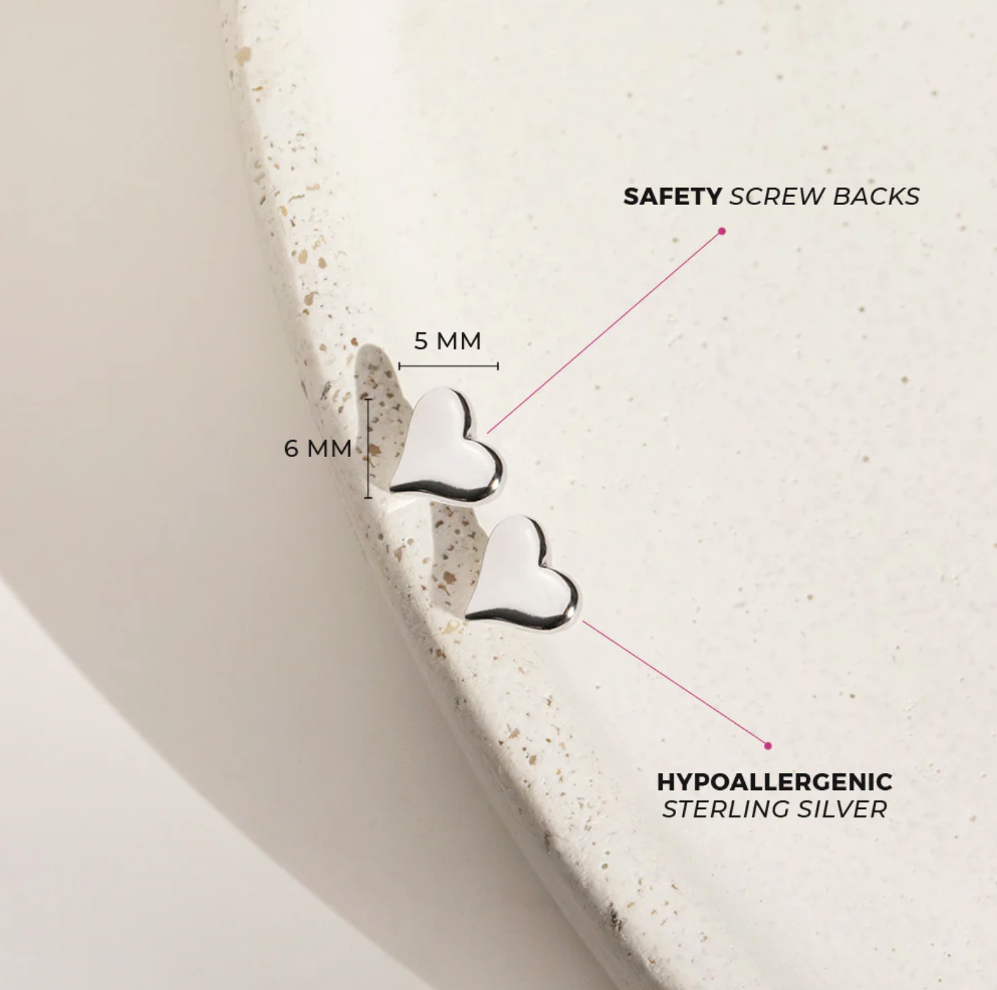 Boucles Coeurs Enfants