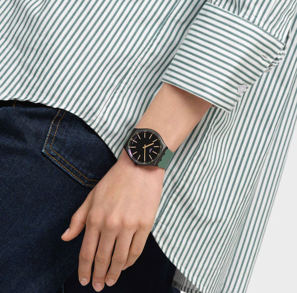 Montre Swatch Green Vision