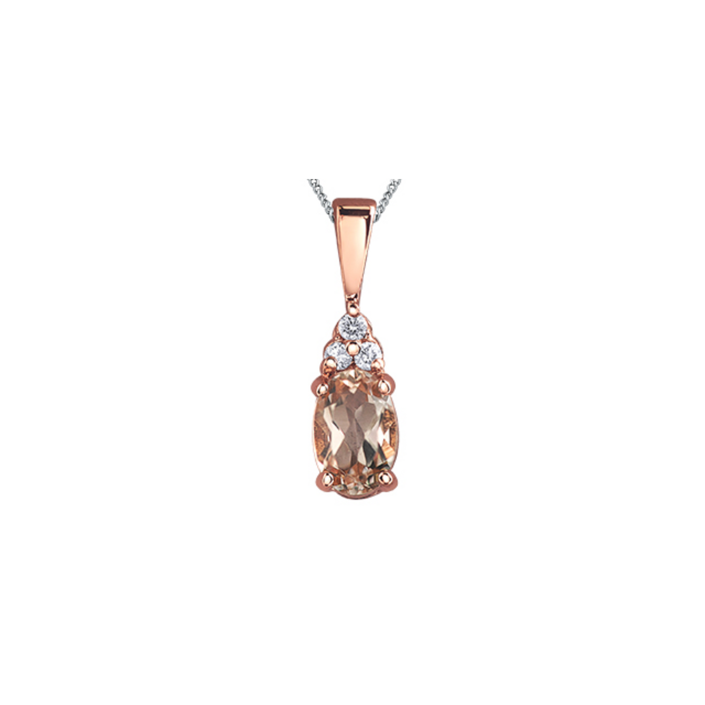 Collier Morganite