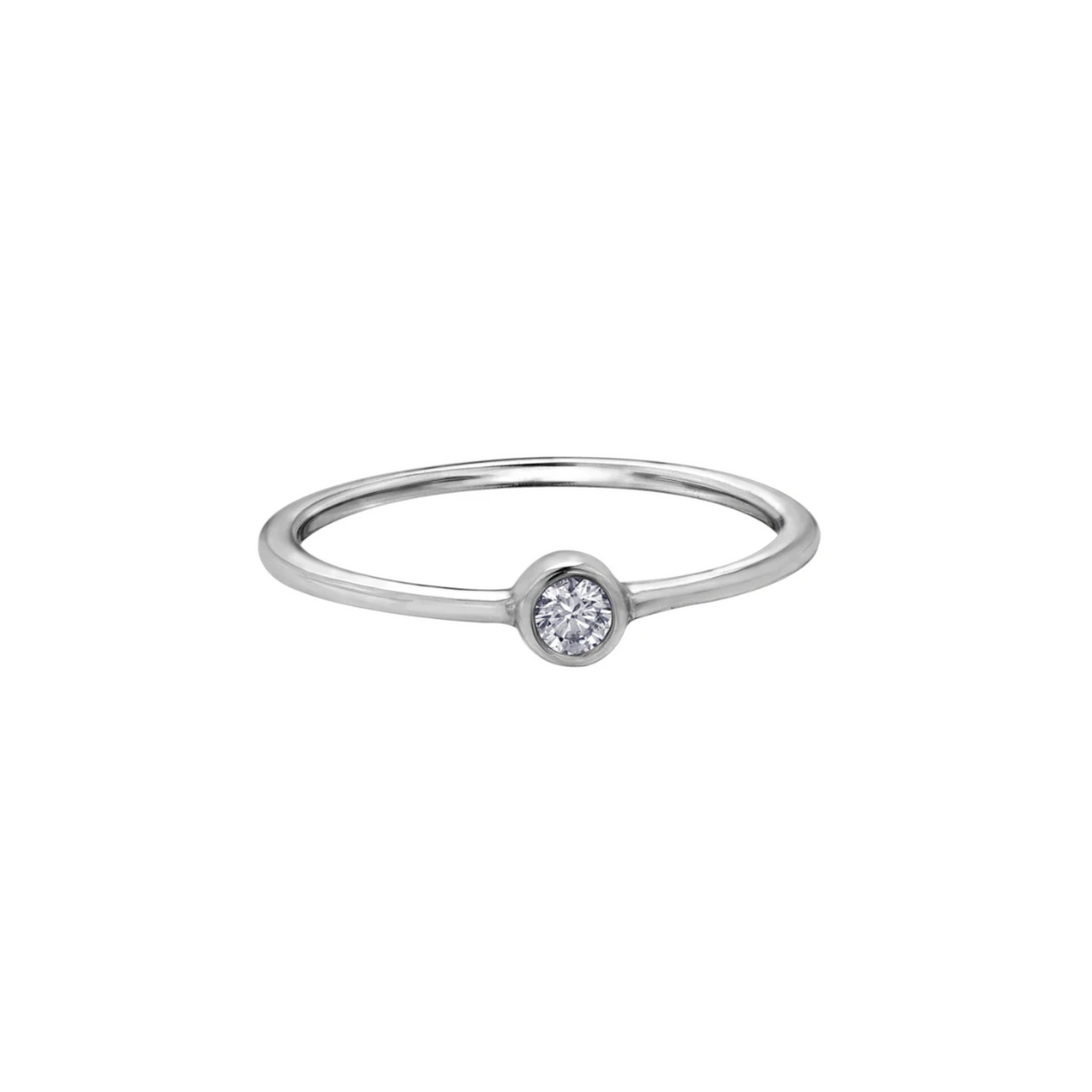Bague Topaze Blanc