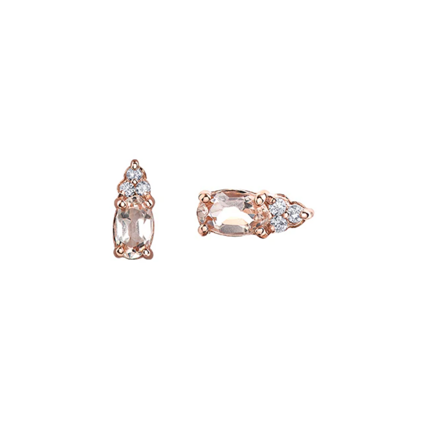 Boucles Morganite