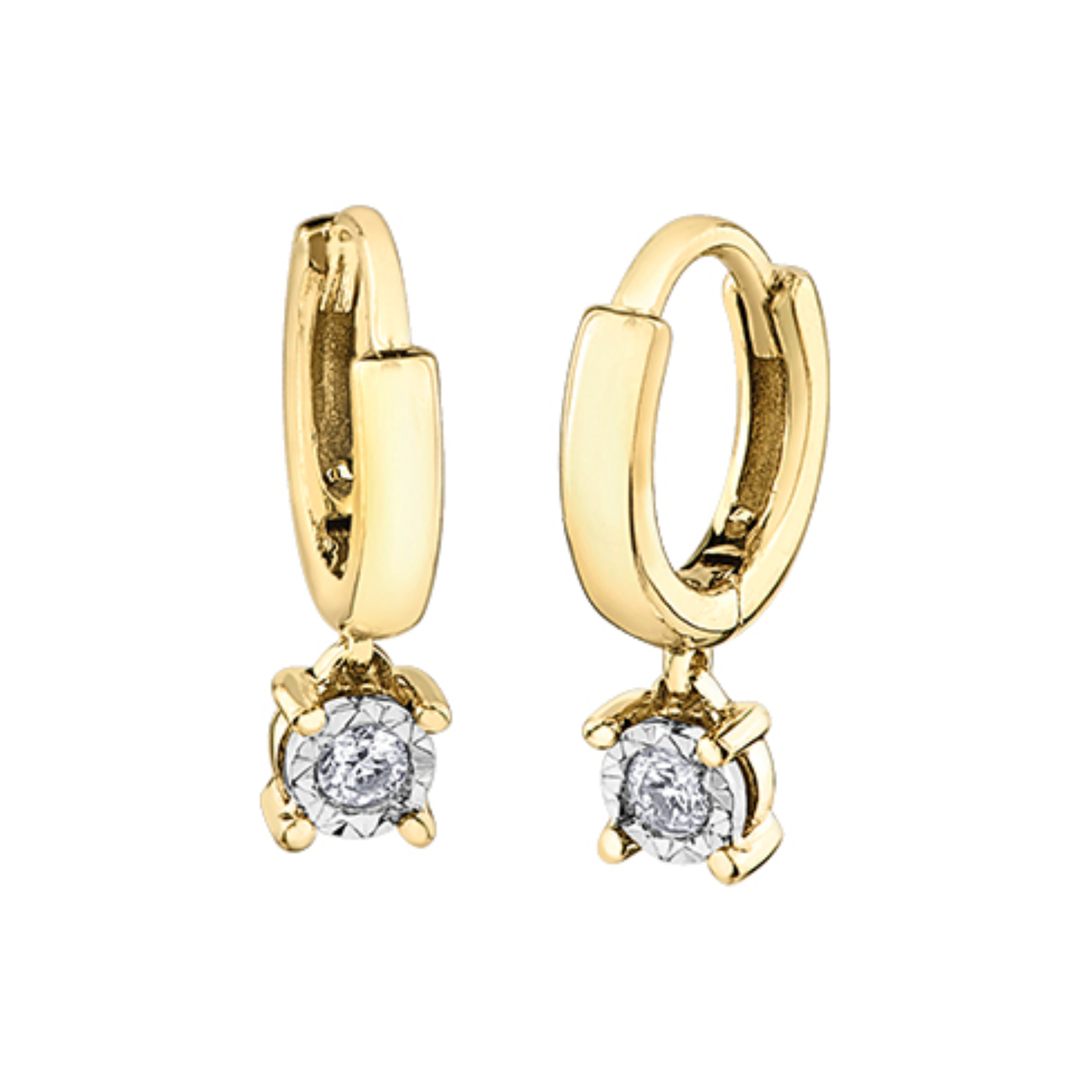 Boucles Huggies Illusion