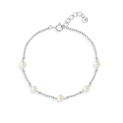 Bracelet Argent Perles Enfant