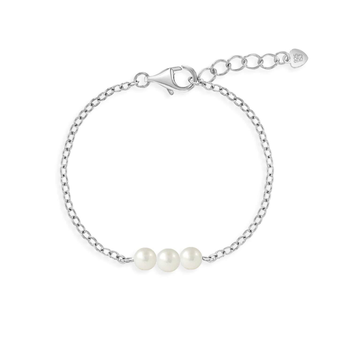 Bracelet Argent Perles Enfant