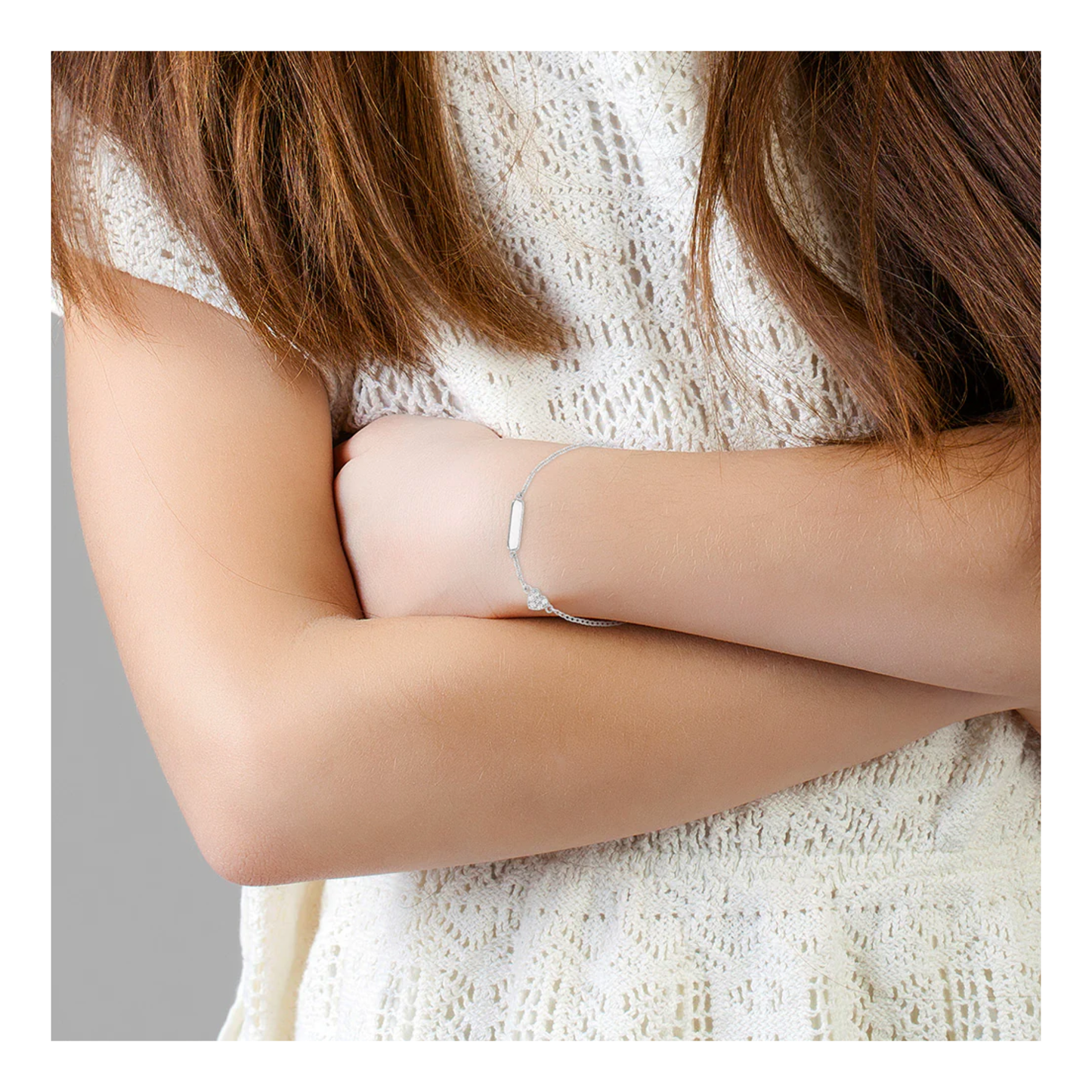 Bracelet Identité Argent Enfant