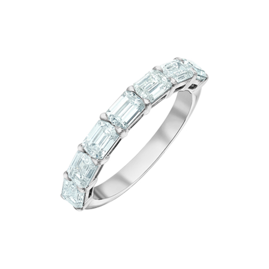 Jonc Semi-Éternité Diamants Laboratoire