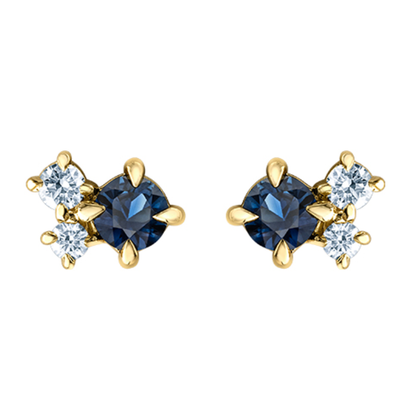 Boucles Saphirs Diamants