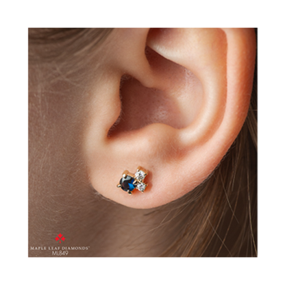 Boucles Saphirs Diamants