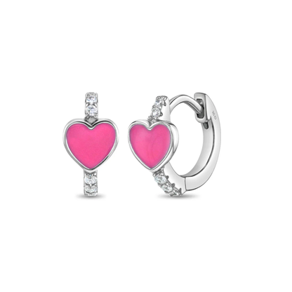 Boucles Huggies Coeur Enfant