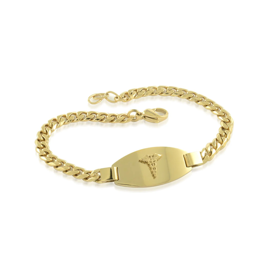 Bracelet Médical Acier