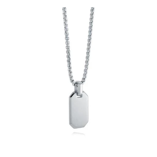 Collier Dogtag Inoxydable