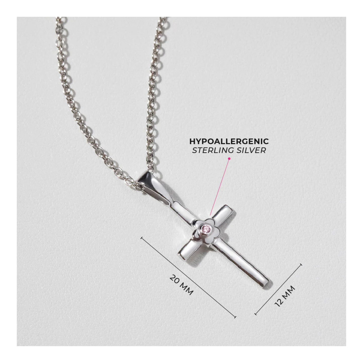 Collier Croix Enfant
