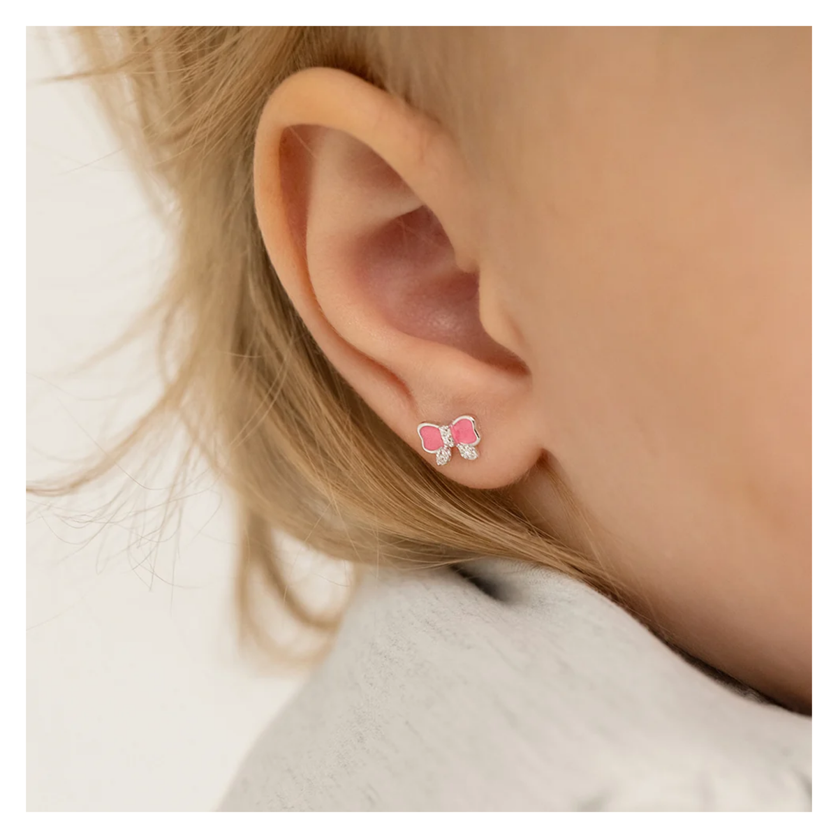 Boucles Boucles Roses Enfants