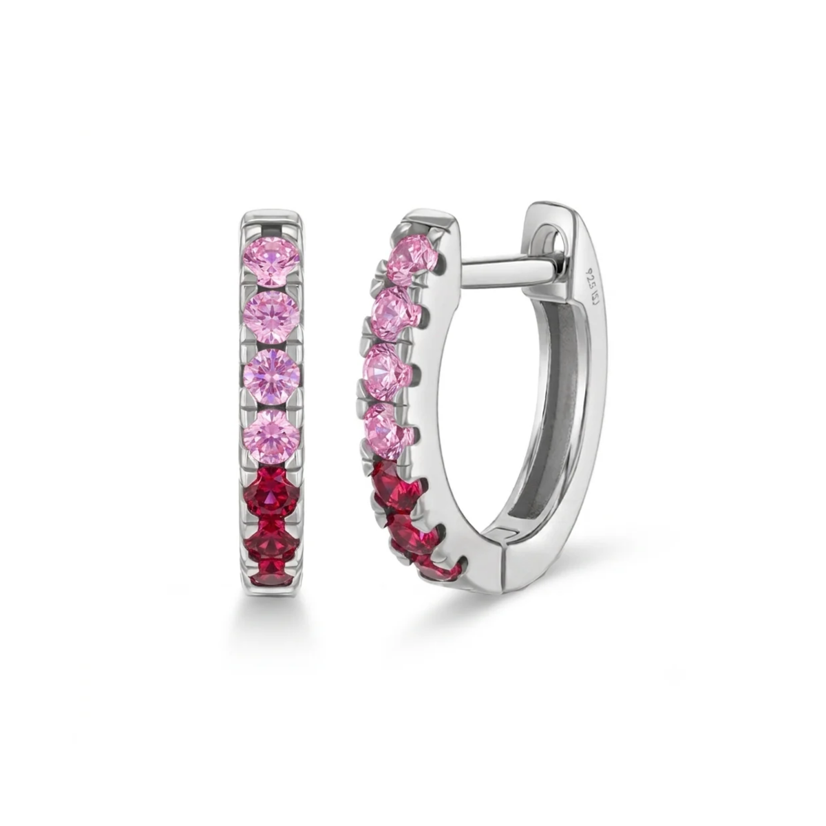 Boucles Huggies Rose Enfants