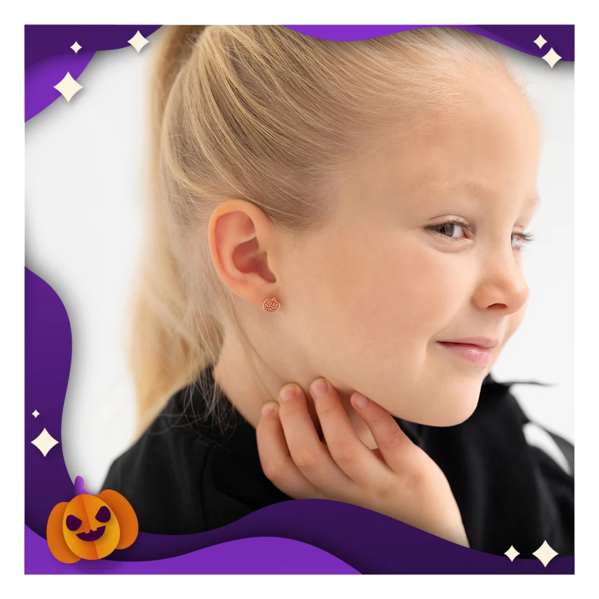 Boucles Citrouilles Enfants