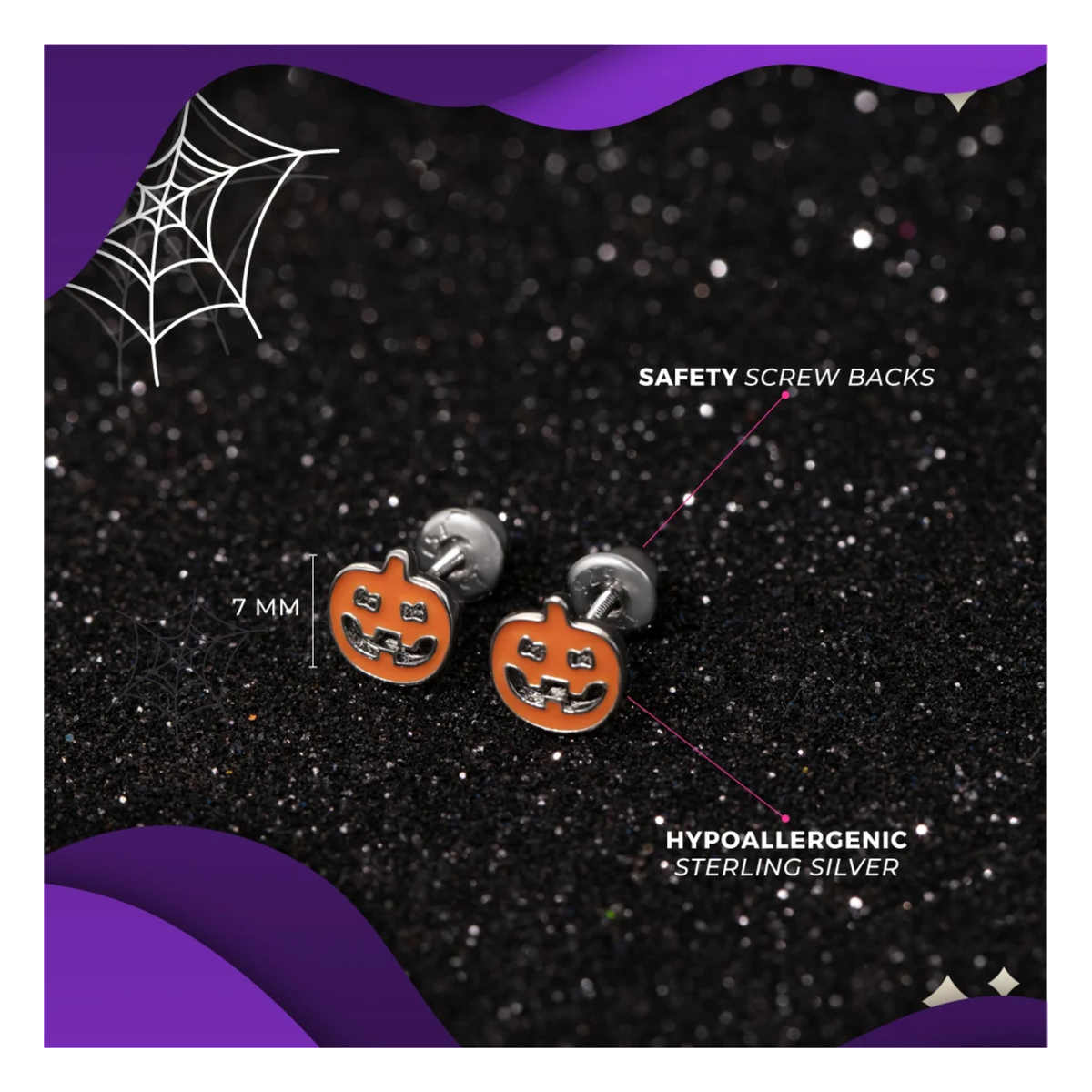 Boucles Citrouilles Enfants