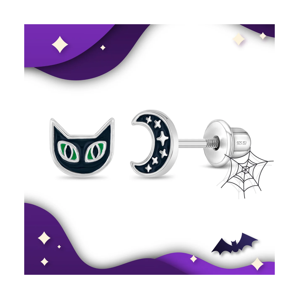 Boucles Chat et Lune Enfants